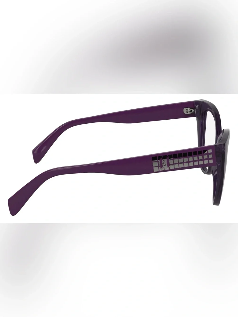 Karl Lagerfeld Purple Cat-Eye Glasses